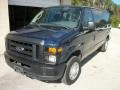 Dark Blue Pearl Metallic 2008 Ford E Series Van E150 XL Passenger