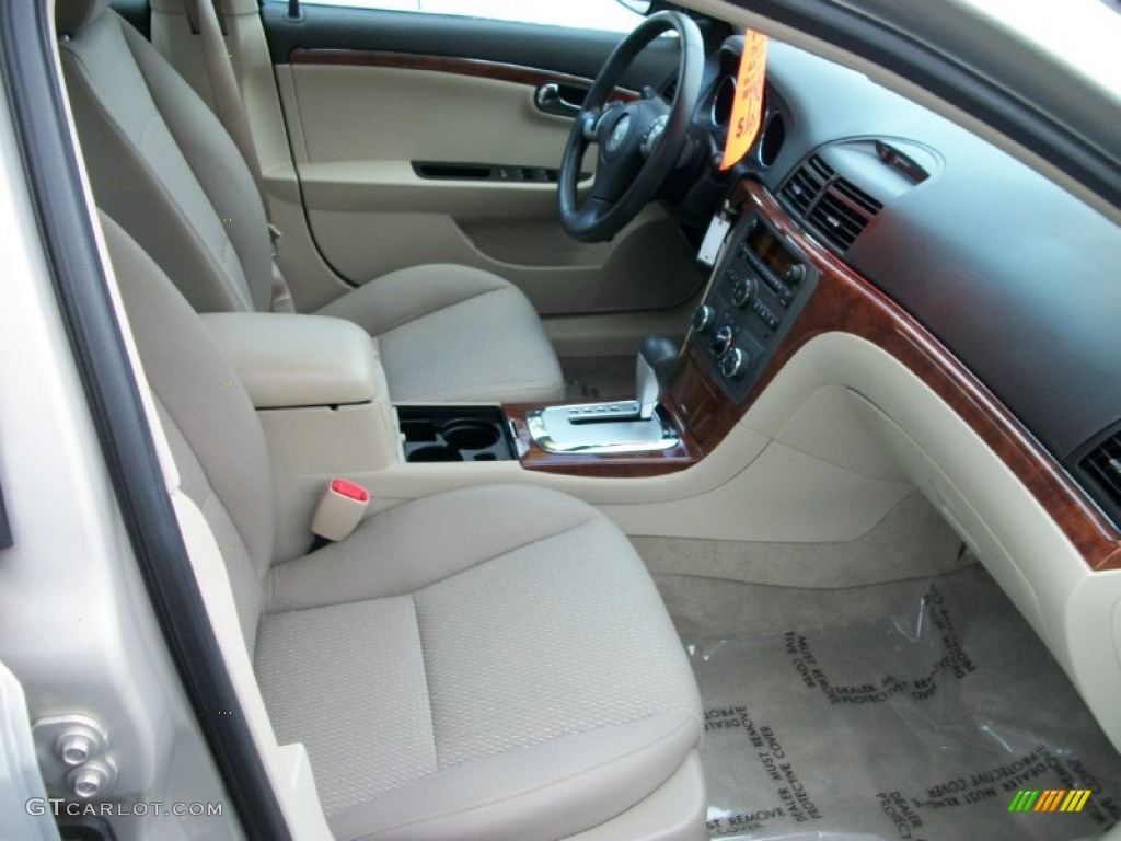 2009 Aura XE - Gold Mist Metallic / Tan photo #6