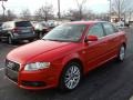 2008 Brilliant Red Audi A4 2.0T quattro S-Line Sedan  photo #1