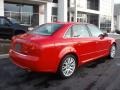 2008 Brilliant Red Audi A4 2.0T quattro S-Line Sedan  photo #2