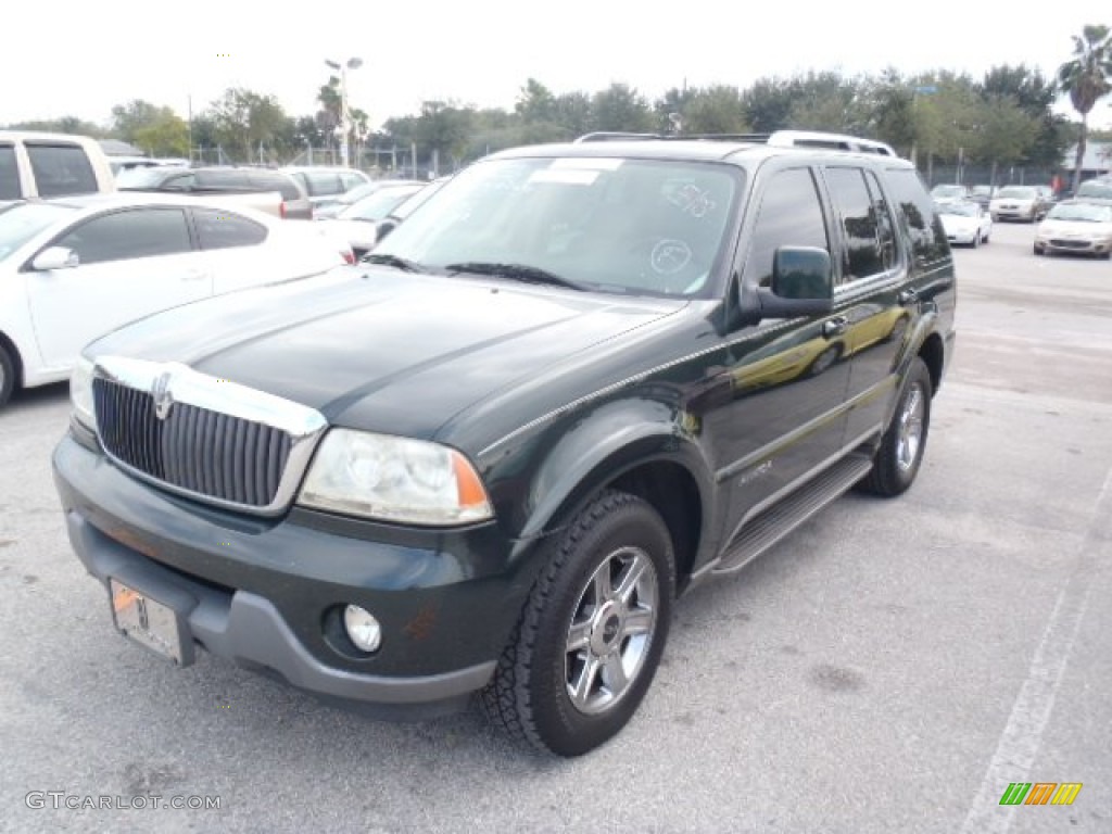 Aspen Green Metallic Lincoln Aviator