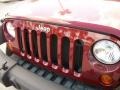 2010 Red Rock Crystal Pearl Jeep Wrangler Sport 4x4  photo #15