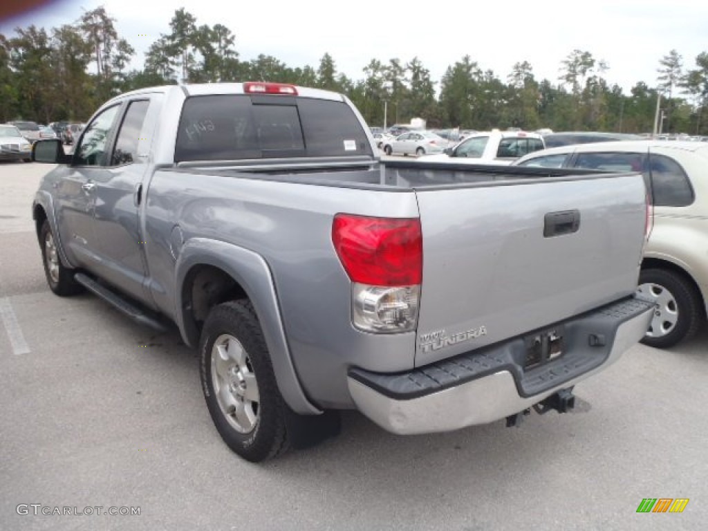 2007 Tundra Limited Double Cab - Silver Sky Metallic / Red Rock photo #2