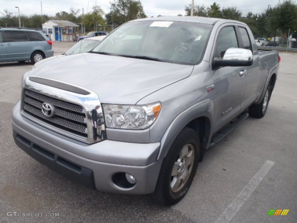 2007 Tundra Limited Double Cab - Silver Sky Metallic / Red Rock photo #35