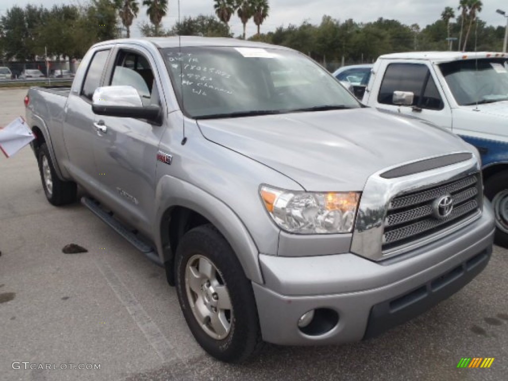 2007 Tundra Limited Double Cab - Silver Sky Metallic / Red Rock photo #53