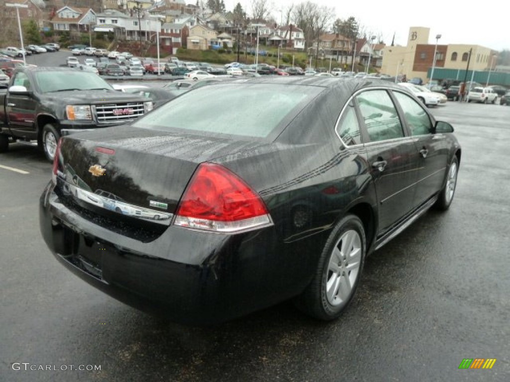 2011 Impala LS - Black / Ebony photo #4