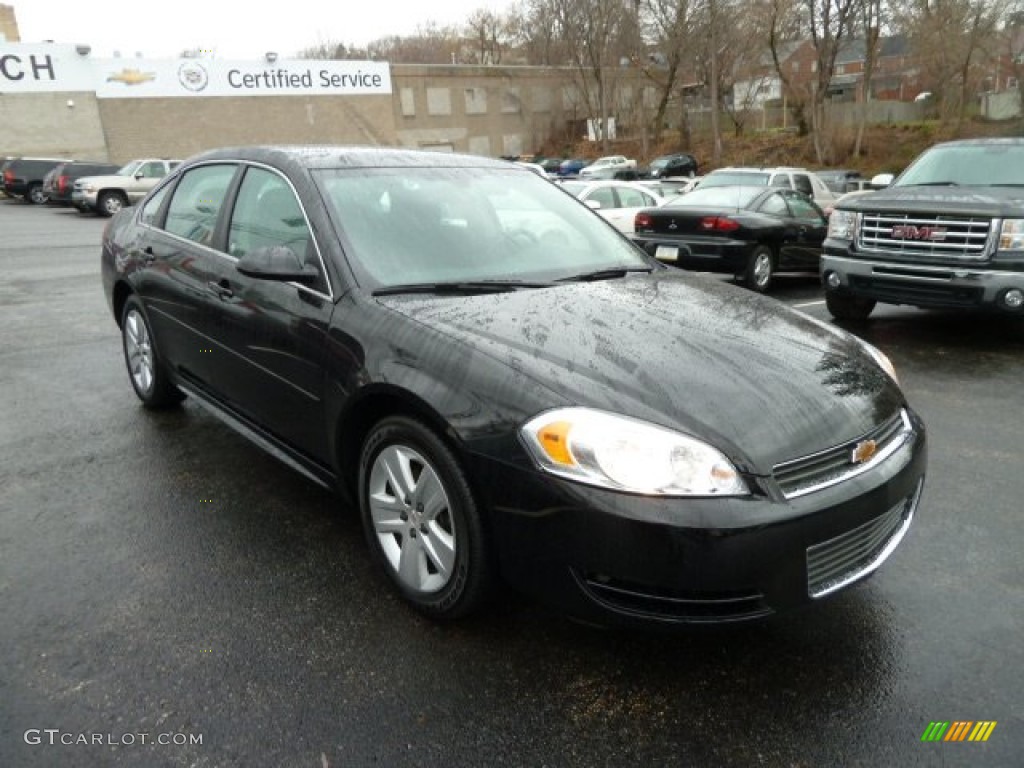 2011 Impala LS - Black / Ebony photo #5
