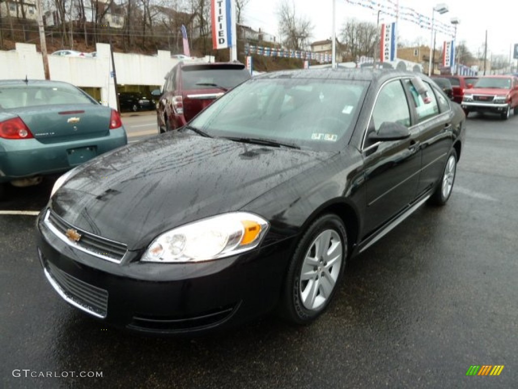 2011 Impala LS - Black / Ebony photo #7