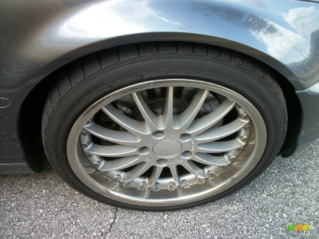 2001 3 Series 330i Convertible - Steel Grey Metallic / Black photo #5