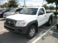 2009 Super White Toyota Tacoma Regular Cab 4x4  photo #1