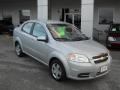 2010 Cosmic Silver Chevrolet Aveo LT Sedan  photo #1