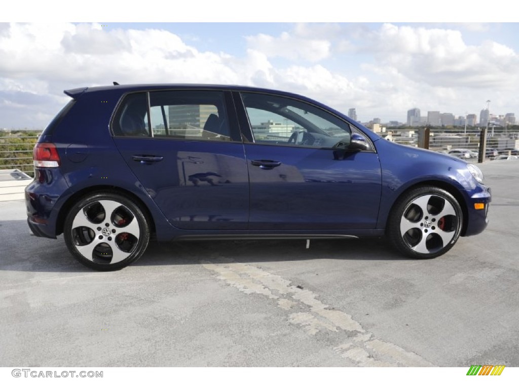 Shadow Blue Metallic 2012 Volkswagen GTI 4 Door Exterior Photo #58108361