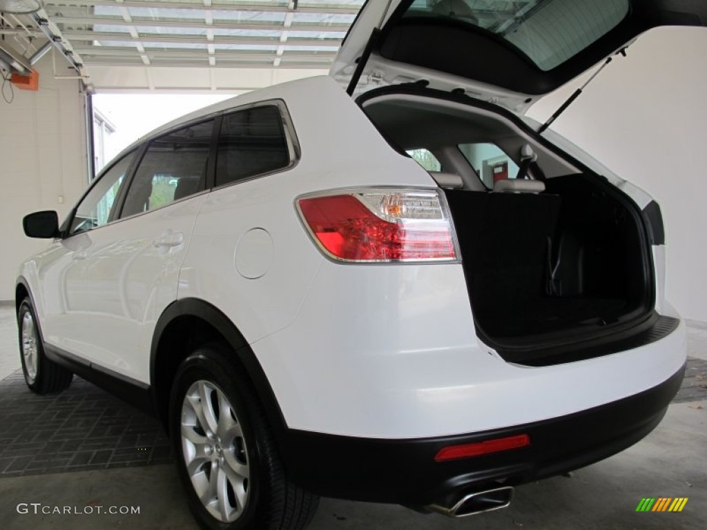 2011 CX-9 Sport - Crystal White Pearl Mica / Sand photo #15