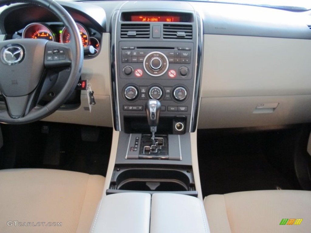 2011 CX-9 Sport - Crystal White Pearl Mica / Sand photo #22