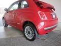 2012 Rosso Brillante (Red) Fiat 500 c cabrio Lounge  photo #2