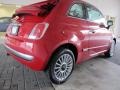 2012 Rosso Brillante (Red) Fiat 500 c cabrio Lounge  photo #3