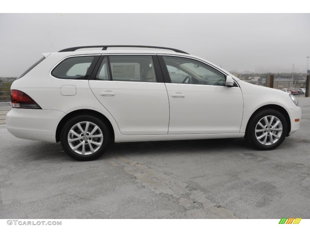 Candy White 2012 Volkswagen Jetta SE SportWagen Exterior Photo #58109864