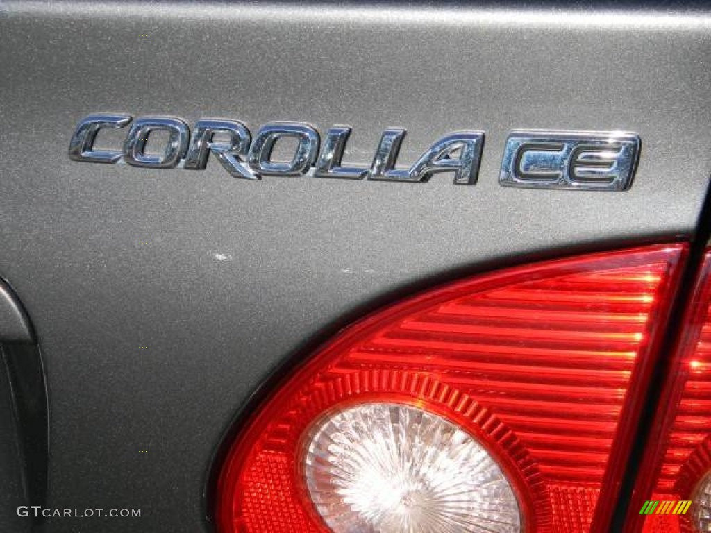 2008 Corolla CE - Phantom Gray Pearl / Beige photo #8