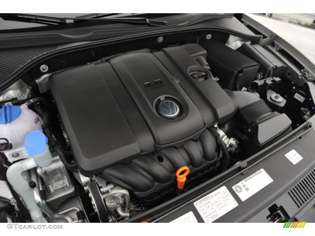 2012 Volkswagen Passat 2.5L SEL 2.5 Liter DOHC 20-Valve 5 Cylinder Engine Photo #58111331