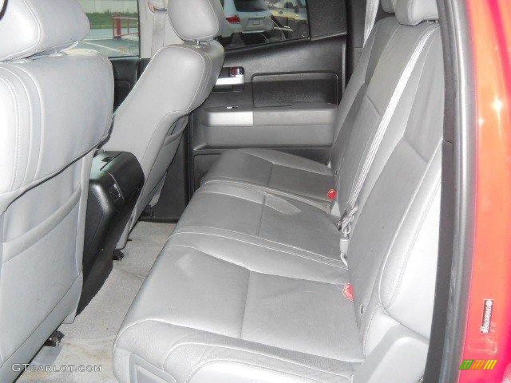 2007 Tundra Limited Double Cab - Radiant Red / Graphite Gray photo #12