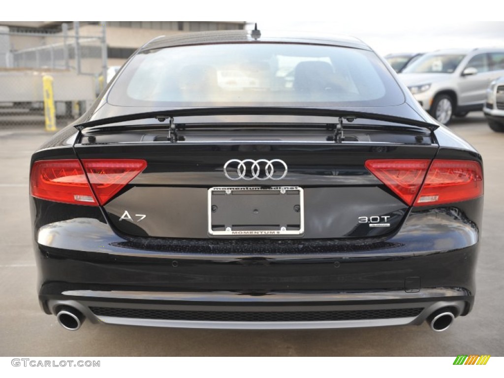 2012 A7 3.0T quattro Premium - Brilliant Black / Black photo #5