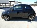 2012 Nero (Black) Fiat 500 Sport  photo #2