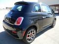 2012 Nero (Black) Fiat 500 Sport  photo #3