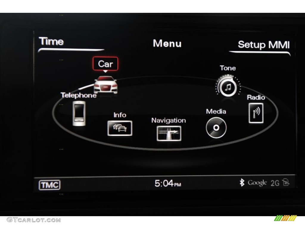 2012 Audi A7 3.0T quattro Premium Controls Photo #58112669