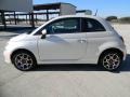 2012 Bianco Perla (Pearl White) Fiat 500 Sport  photo #2