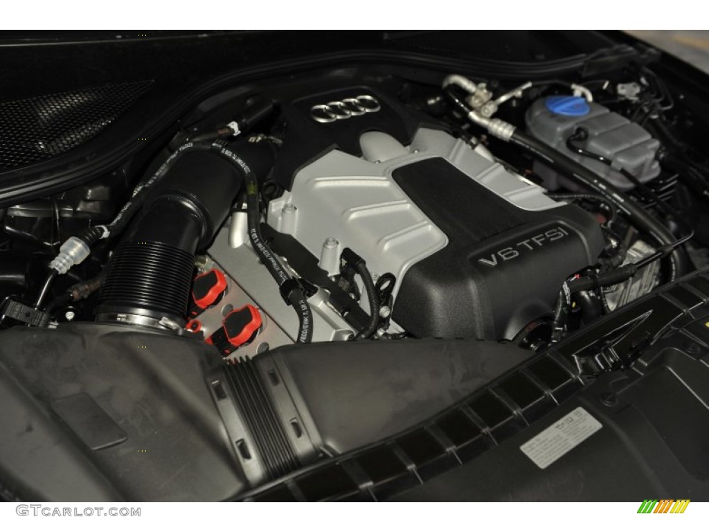 2012 Audi A7 3.0T quattro Premium 3.0 Liter TFSI Supercharged DOHC 24-Valve VVT V6 Engine Photo #58112834