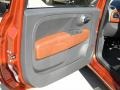 2012 Rame (Copper Orange) Fiat 500 c cabrio Lounge  photo #9