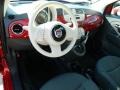 2012 Rosso Brillante (Red) Fiat 500 Pop  photo #9