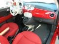 2012 Rosso (Red) Fiat 500 Pop  photo #5