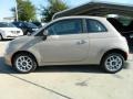 2012 Mocha Latte (Light Brown) Fiat 500 Pop  photo #2