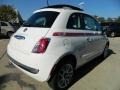 2012 Bianco Perla (Pearl White) Fiat 500 Pink Ribbon Limited Edition  photo #3