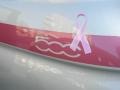 2012 Argento (Silver) Fiat 500 Pink Ribbon Limited Edition  photo #2