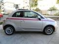2012 Argento (Silver) Fiat 500 Pink Ribbon Limited Edition  photo #3