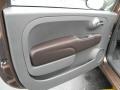 Tessuto Marrone/Avorio (Brown/Ivory) Door Panel Photo for 2012 Fiat 500 #58115645
