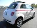 2012 Bianco (White) Fiat 500 Pink Ribbon Limited Edition  photo #3