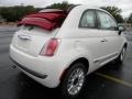 2012 Bianco Perla (Pearl White) Fiat 500 c cabrio Lounge  photo #3