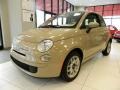 2012 Mocha Latte (Light Brown) Fiat 500 Pop  photo #1