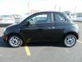 2012 Nero (Black) Fiat 500 Pop  photo #2