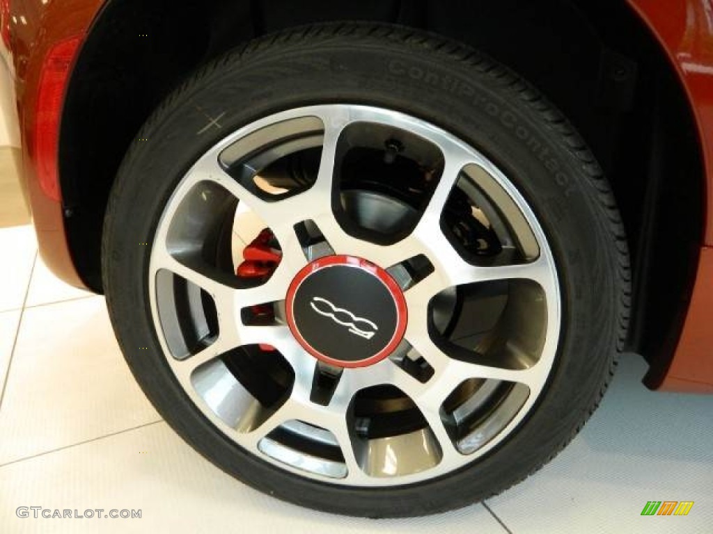 2012 500 Sport - Rame (Copper Orange) / Sport Tessuto Nero/Nero (Black/Black) photo #4