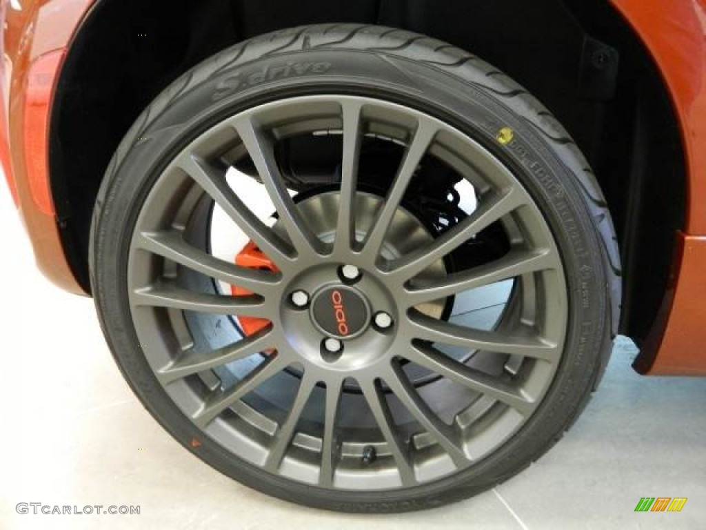 2012 Fiat 500 Sport Custom Wheels Photo #58117076