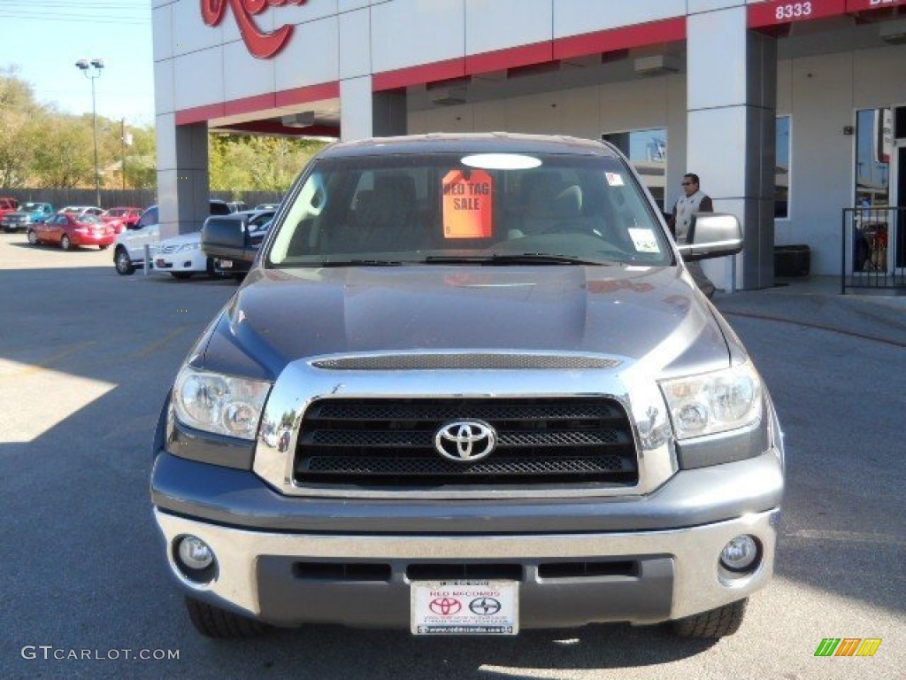 2008 Tundra SR5 Double Cab - Slate Gray Metallic / Graphite Gray photo #2