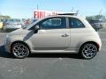 2012 Mocha Latte (Light Brown) Fiat 500 Sport  photo #2