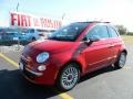 Rosso (Red) 2012 Fiat 500 Lounge