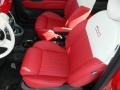 2012 Rosso Brillante (Red) Fiat 500 Lounge  photo #7