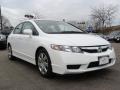 Taffeta White - Civic LX Sedan Photo No. 8