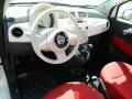 Tessuto Rosso/Avorio (Red/Ivory) Dashboard Photo for 2012 Fiat 500 #58118846